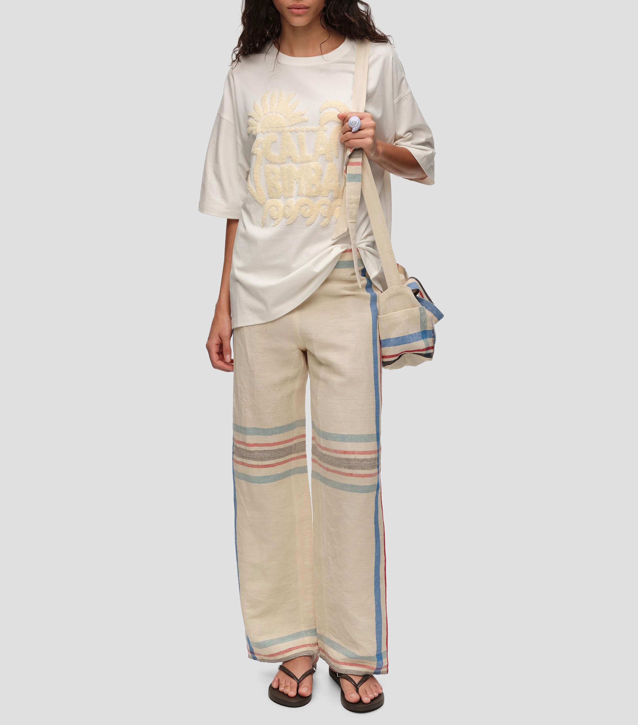Playera logo toalla Mujer
